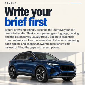 Show the sample passage of Choosing a Used Car.